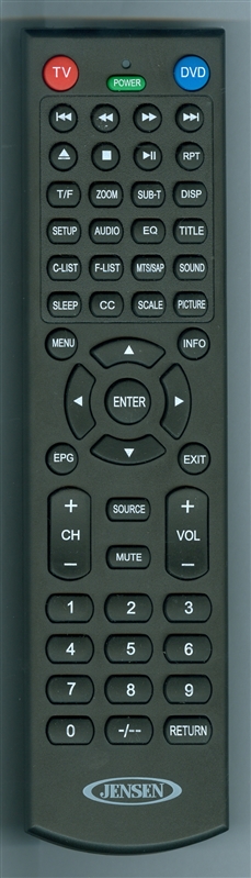 JENSEN PSVCJE2212LED Genuine OEM original Remote