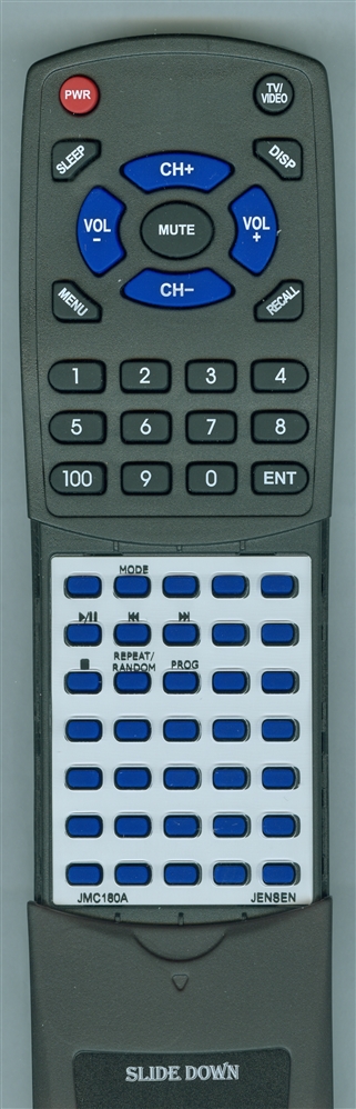 JENSEN JMC180A replacement Redi Remote