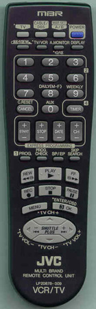 JVC LP20878-009A Genuine OEM original Remote