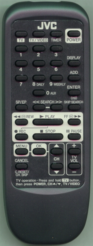 JVC PQ21931B Genuine  OEM original Remote