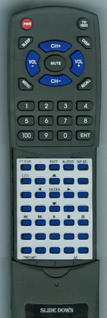 JVC 076R0UA011 RM-C1230 replacement Redi Remote