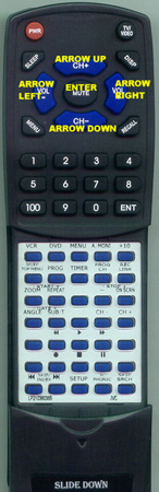 JVC LP21036-038B replacement Redi Remote