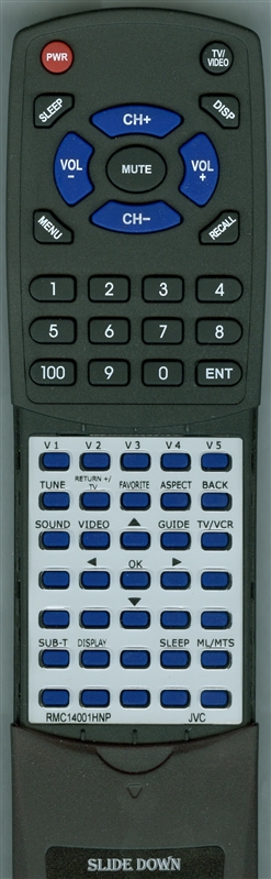 JVC RM-C1400-1H-NP RM-C1450 Custom Built Redi Remote