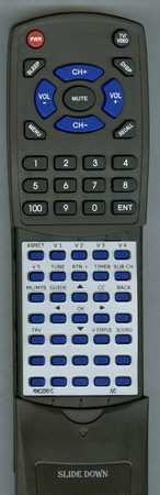 JVC RM-C2055-1C RM-C2055 replacement Redi Remote
