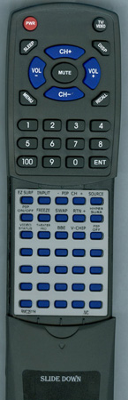 JVC RM-C251-1H RMC251 replacement Redi Remote