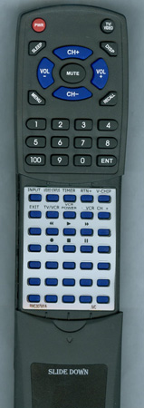 JVC RM-C307W-1A RM-C307W replacement Redi Remote