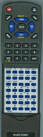 JVC RM-SA450 RMSA450 replacement Redi Remote