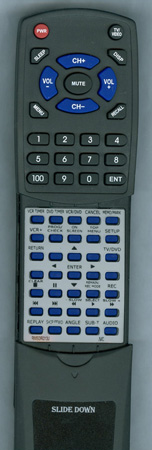 JVC RM-SDR013J replacement Redi Remote
