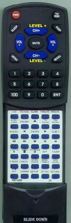 JVC RM-STHS33R replacement Redi Remote
