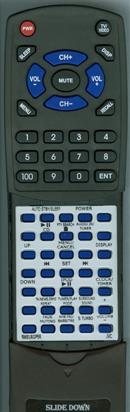 JVC RM-SUXGP5R replacement Redi Remote