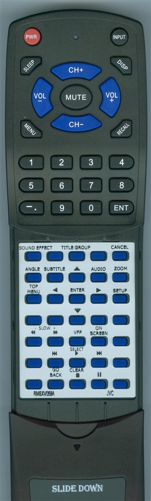 JVC RM-SXV058A replacement Redi Remote