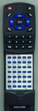 JVC VGR0060-101 RM-RXQC7BK replacement Redi Remote