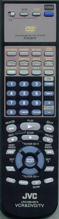 JVC X-076D0GA020 LP21036-027A Genuine OEM original Remote
