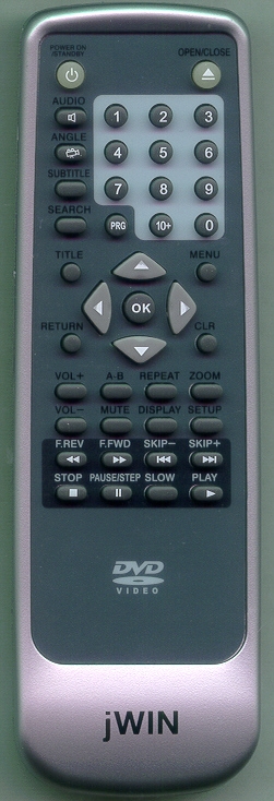 JWIN JDVD120 Genuine OEM original Remote