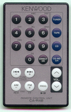 KENWOOD A70-0859-05 CA-R4B Genuine  OEM original Remote