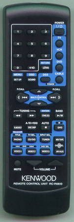 KENWOOD A70-1464-25 RC-R0613 Genuine OEM original Remote