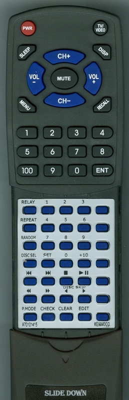 KENWOOD A70-1014-15 RC-P0100 replacement Redi Remote