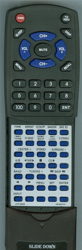 KENWOOD A70-1220-05 RC951 replacement Redi Remote