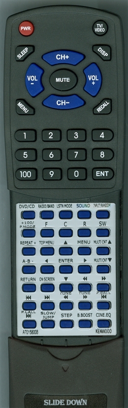 KENWOOD A70-1580-08 RC-R0721 replacement Redi Remote
