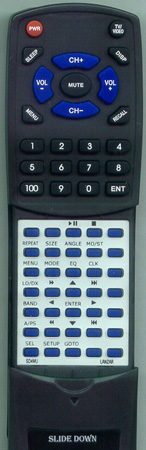 LANZAR SD4MU replacement Redi Remote