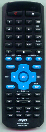 LANZAR SDBT77N Genuine OEM original Remote
