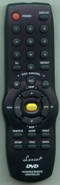 LANZAR SVDVD9 Genuine  OEM original Remote
