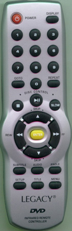 LEGACY LDVD35 Genuine OEM original Remote