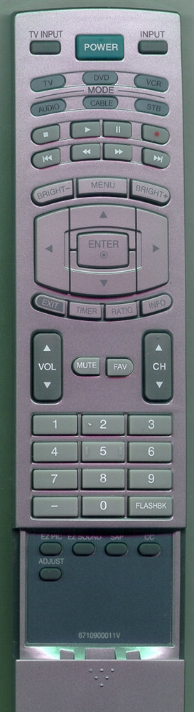 LG 6710900011V Refurbished Genuine OEM Original Remote