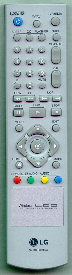 LG 6710T00015A Refurbished Genuine OEM Original Remote