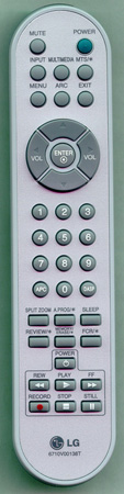 LG 6710V00138T Genuine OEM original Remote
