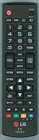 LG AAA74821701 AKB73715623 Genuine OEM original Remote