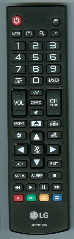LG AGF76631052 AKB74915305 Genuine OEM original Remote