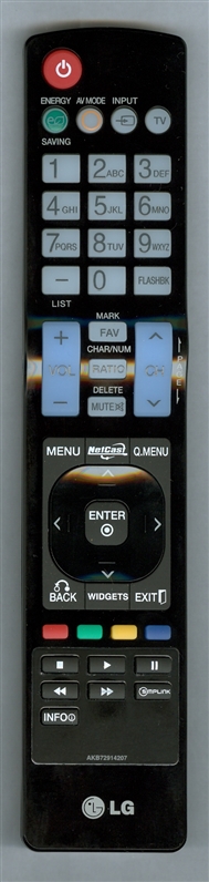 LG AKB72914207 Refurbished Genuine OEM Original Remote