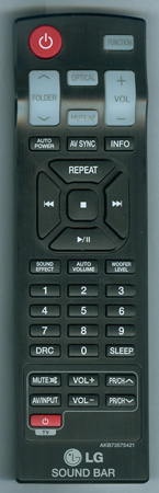 LG AKB73575421 Genuine OEM original Remote