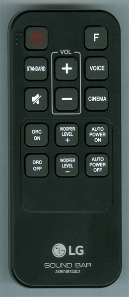 LG AKB74815301 Genuine OEM original Remote