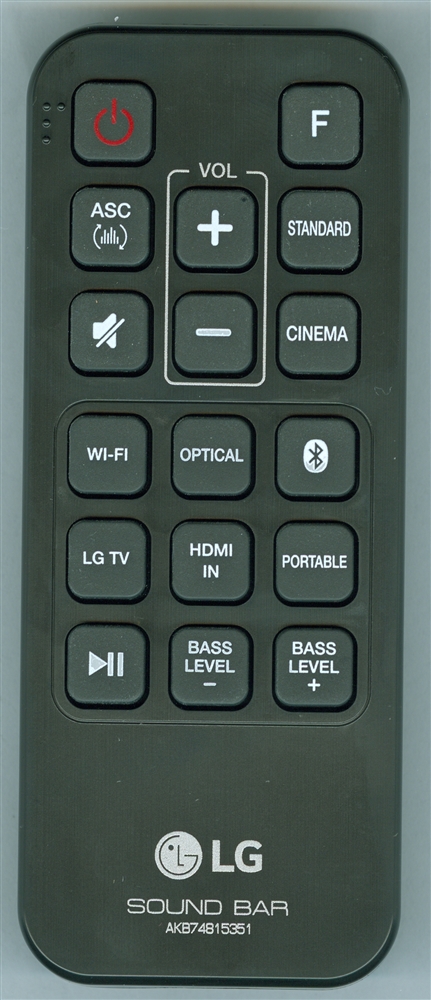 LG AKB74815351 Genuine OEM Original Remote