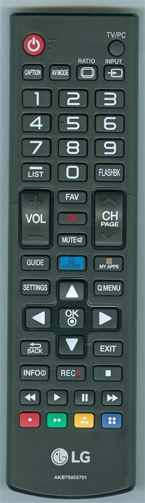 LG AKB75055701 Genuine OEM original Remote