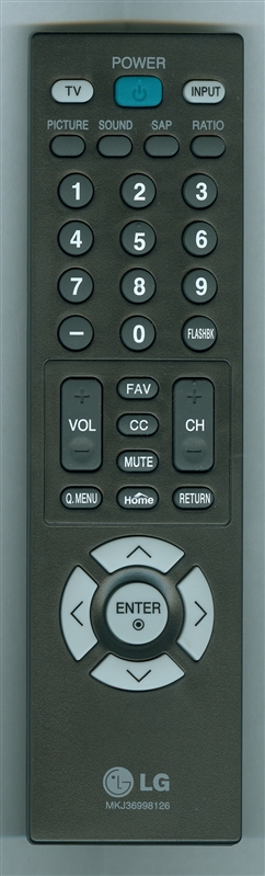 LG MKJ36998126 Genuine OEM original Remote