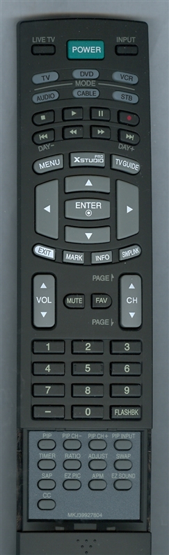 LG MKJ39927804 Genuine OEM original Remote