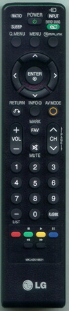 LG MKJ42519621 Genuine  OEM original Remote