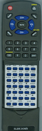LG 6710CDAQ05J 6710CDAQ05J replacement Redi Remote