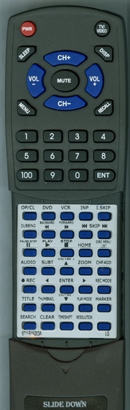LG 6711R1N203A replacement Redi Remote