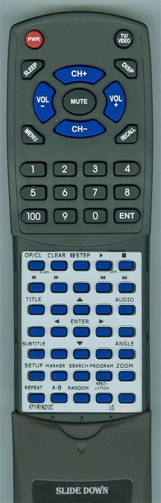 LG 6711R1N210C replacement Redi Remote