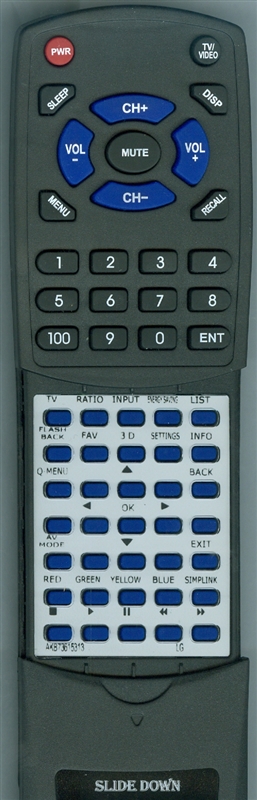 LG AKB73615315 replacement Redi Remote