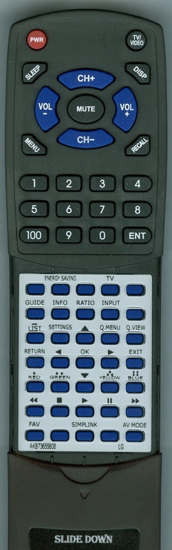 LG AKB73655808 replacement Redi Remote