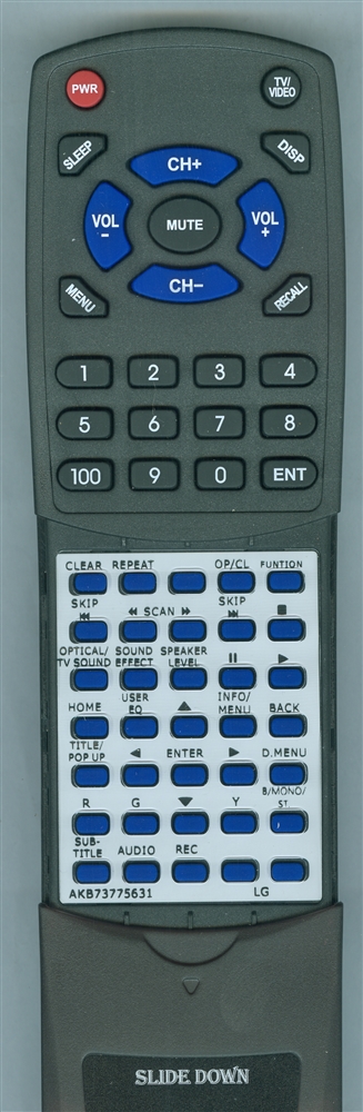 LG AKB73775631 replacement Redi Remote