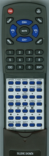 LG AKB74455416 replacement Redi Remote