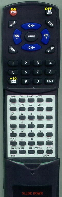 LUXMAN RTP-117 replacement Redi Remote