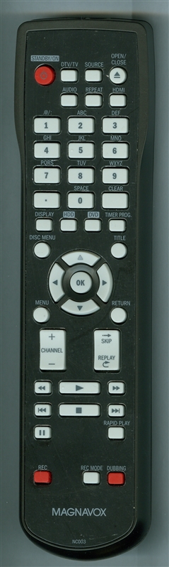 MAGNAVOX NC003UH NC003 Genuine OEM original Remote