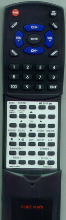 MAGNAVOX 313922861131 RC2511317 replacement Redi Remote